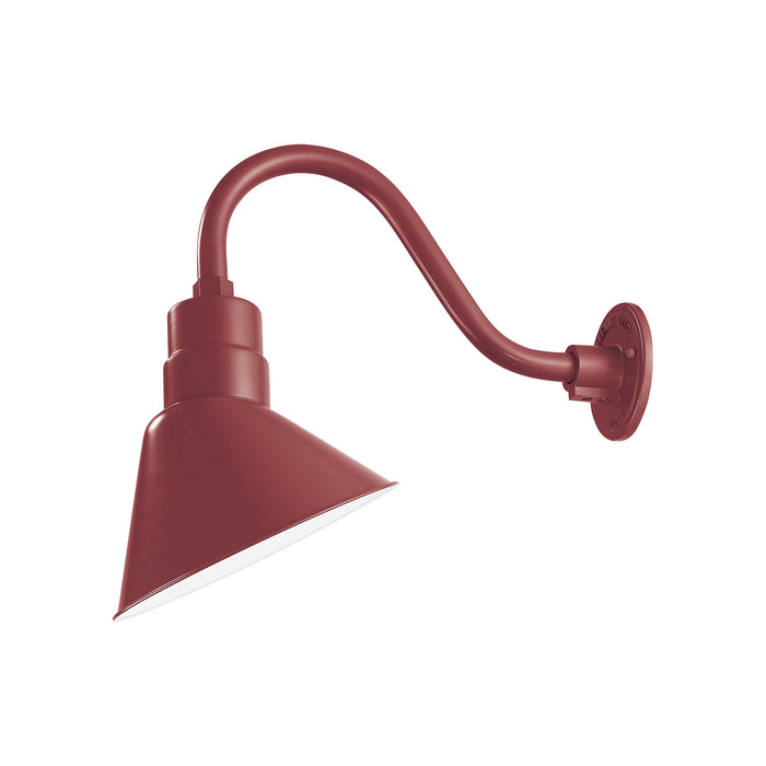Millennium RAS10-SR One Light Pendant, Satin Red