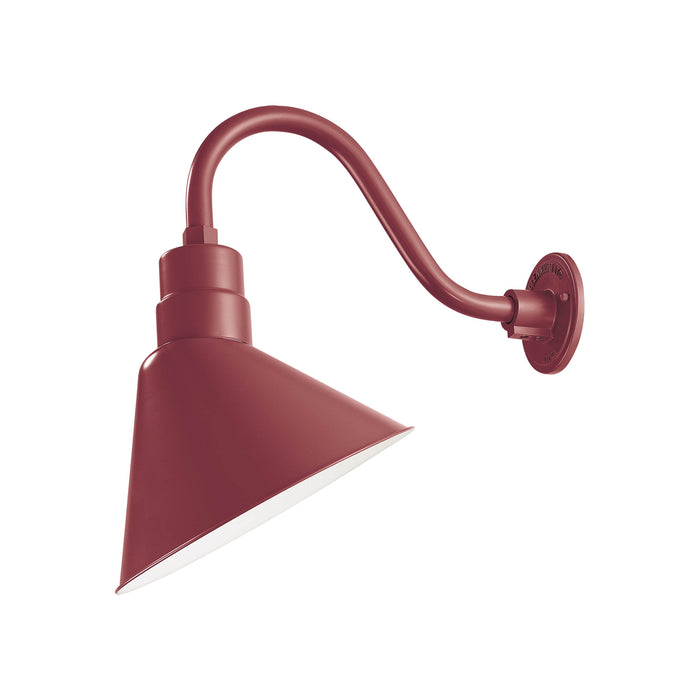 Millennium RAS12-SR One Light Pendant, Satin Red