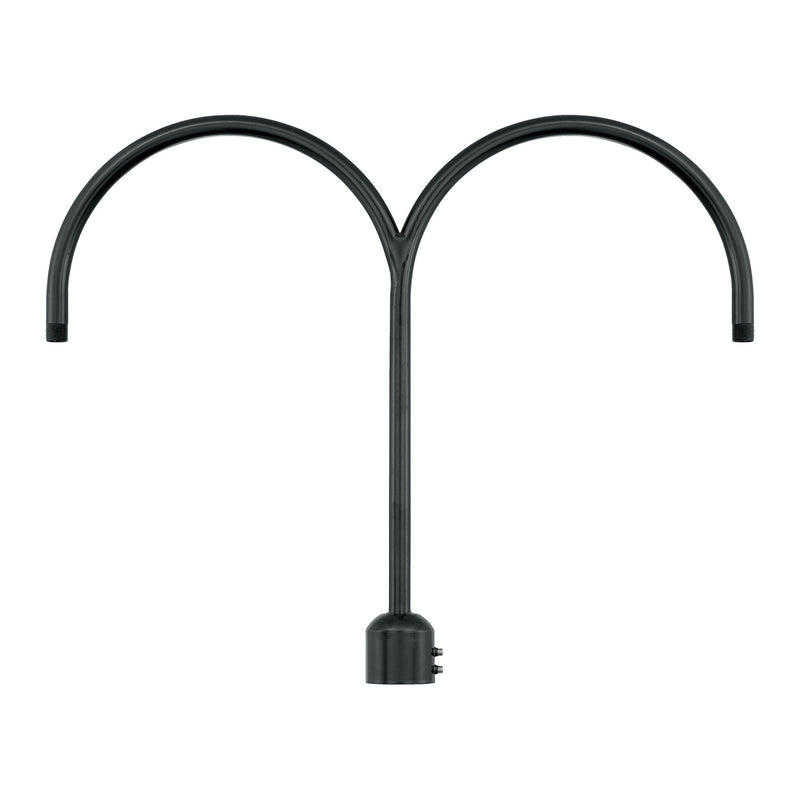 Millennium RPAD-SB Two Light Post Adapter, Satin Black