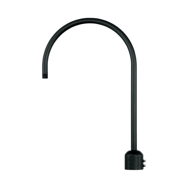Millennium RPAS-SB One Light Post Adapter, Satin Black