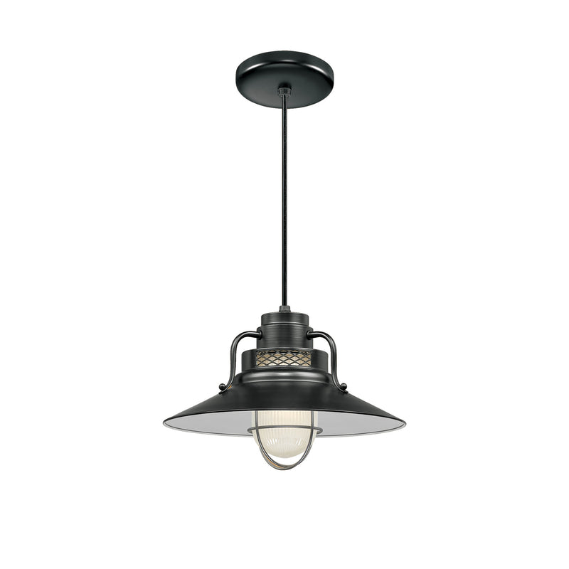 Millennium RRRC14-SB One Light Pendant, Satin Black