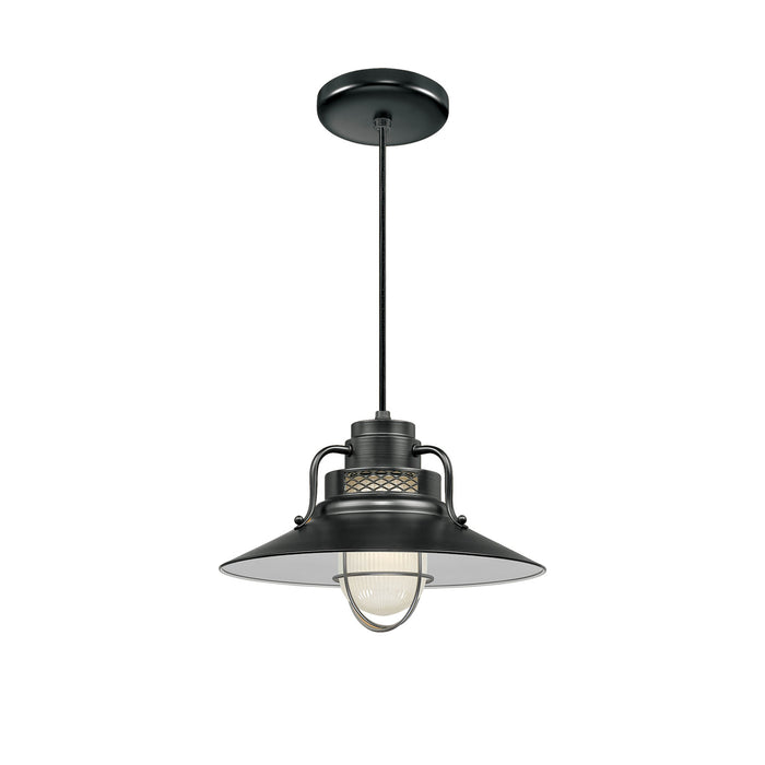 Millennium RRRC14-SB One Light Pendant, Satin Black