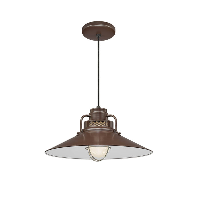 Millennium RRRC18-ABR One Light Pendant, Architectural Bronze