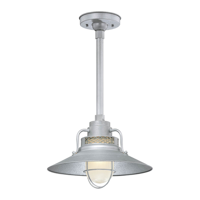 Millennium RRRS14-GA One Light Pendant, Galvanized