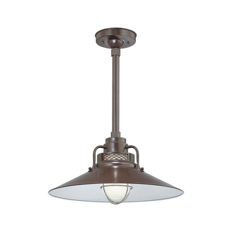Millennium RRRS18-ABR One Light Pendant, Architectural Bronze