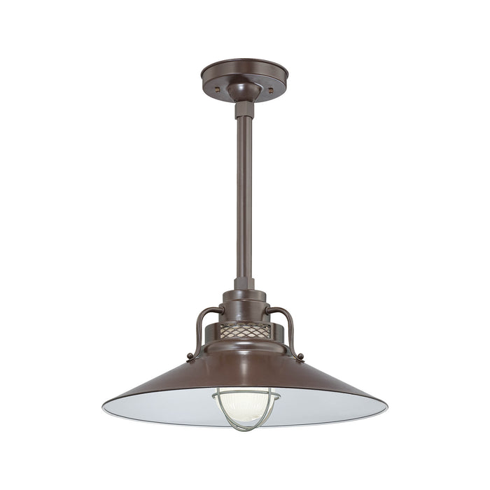 Millennium RRRS18-ABR One Light Pendant, Architectural Bronze