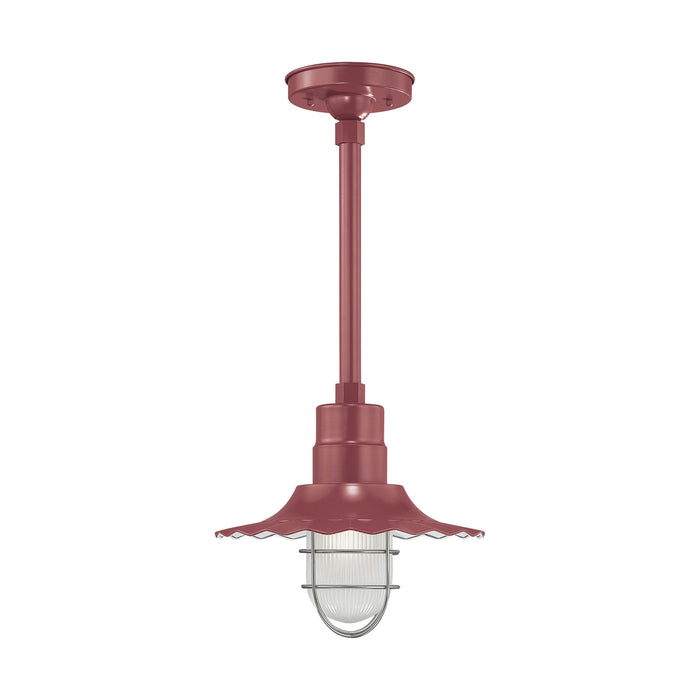 Millennium RRWS12-SR One Light Stem Hung, Satin Red