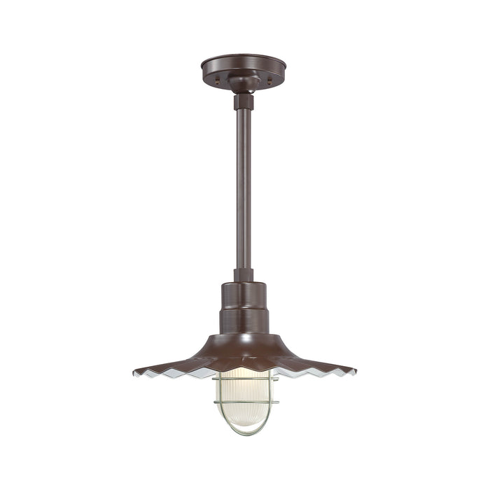 Millennium RRWS15-ABR One Light Stem Hung, Architectural Bronze