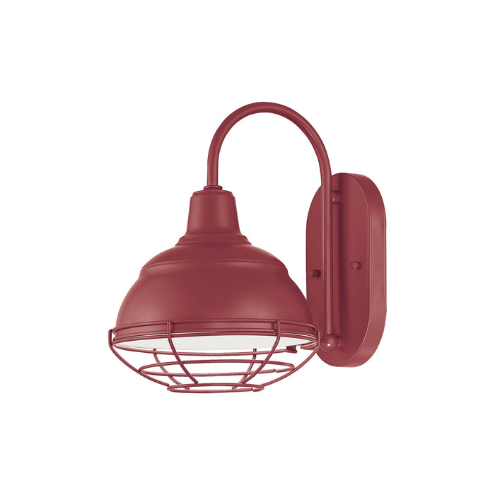 Millennium RWHWB8-SR One Light Wall Bracket, Satin Red