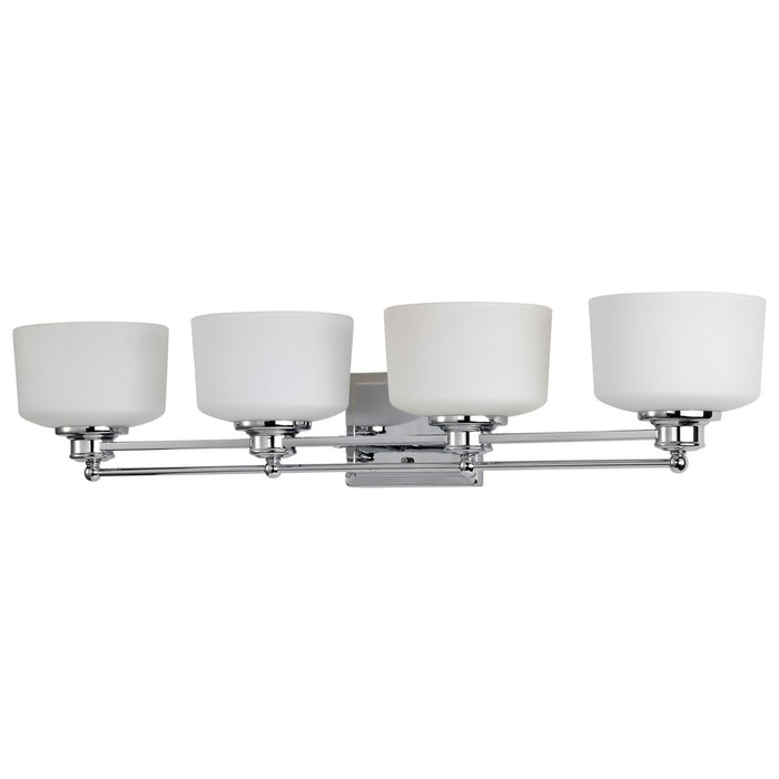 Nuvo Lighting 60-4584 Four Light Vanity, Polished Chrome