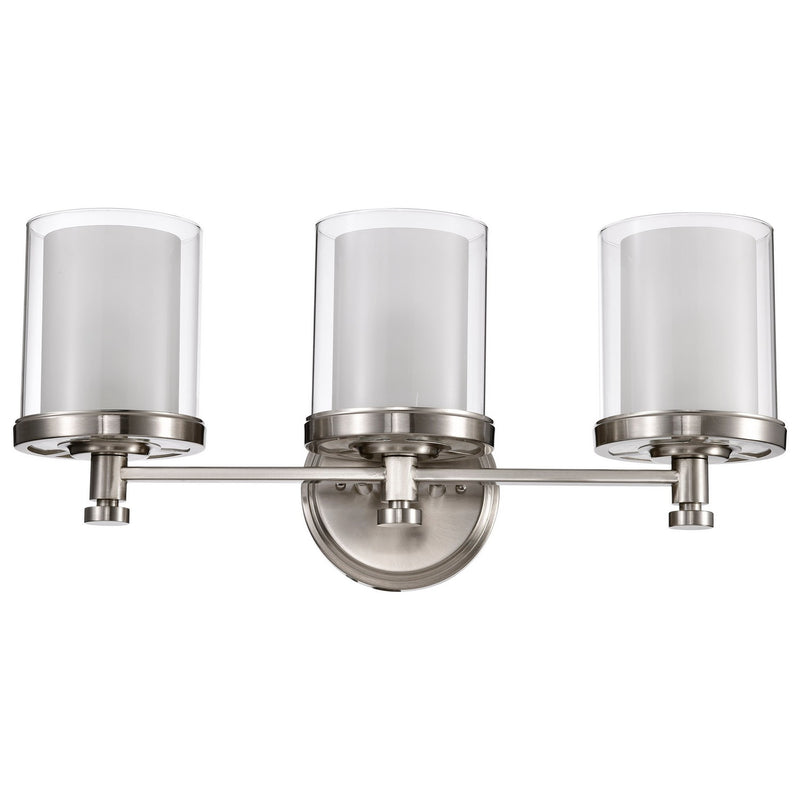 Nuvo Lighting 60-4643 Three Light Vanity, Brushed Nickel