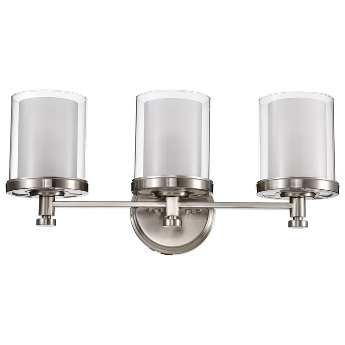 Nuvo Lighting 60-4643 Three Light Vanity, Brushed Nickel