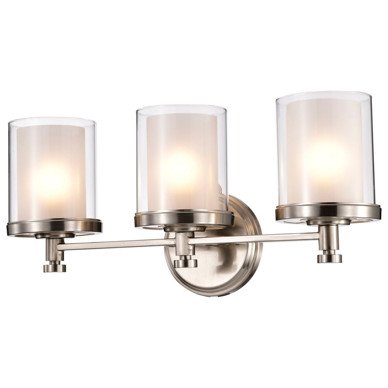 Nuvo Lighting 60-4643 Three Light Vanity, Brushed Nickel