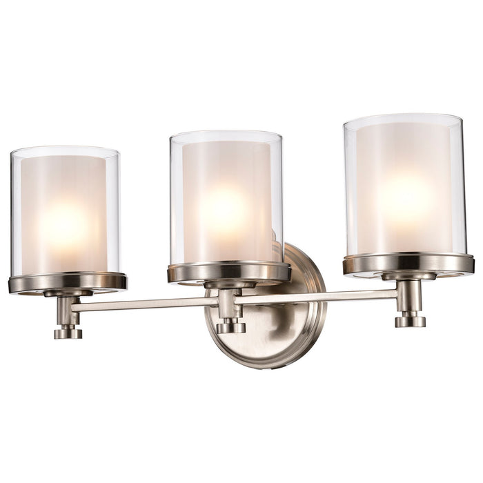 Nuvo Lighting 60-4643 Three Light Vanity, Brushed Nickel