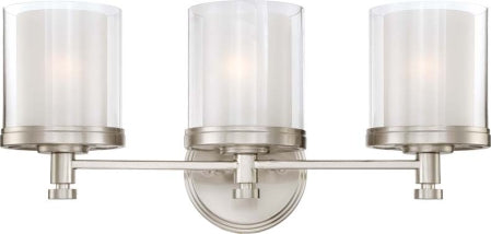 Nuvo Lighting 60-4643 Three Light Vanity, Brushed Nickel