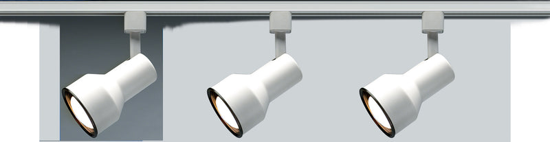 Nuvo Lighting TH206 One Light Track Head, White