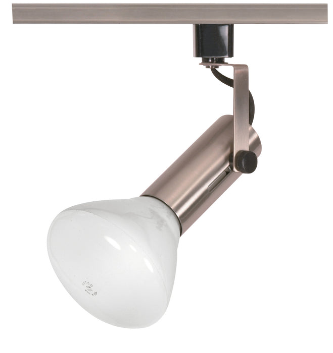 Nuvo Lighting TH324 One Light Track Head, Brushed Nickel