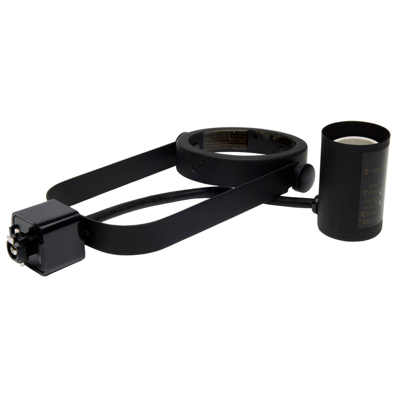 Nuvo Lighting TK317 Three Light Track Kit, Black