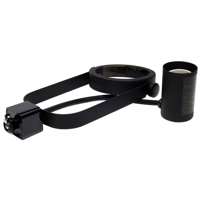 Nuvo Lighting TK317 Three Light Track Kit, Black