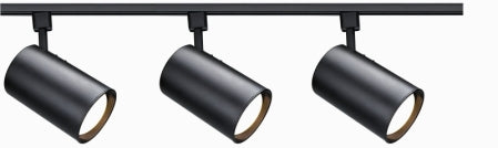 Nuvo Lighting TK319 Three Light Track Kit, Black