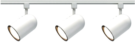 Nuvo Lighting TK322 Three Light Track Kit, White