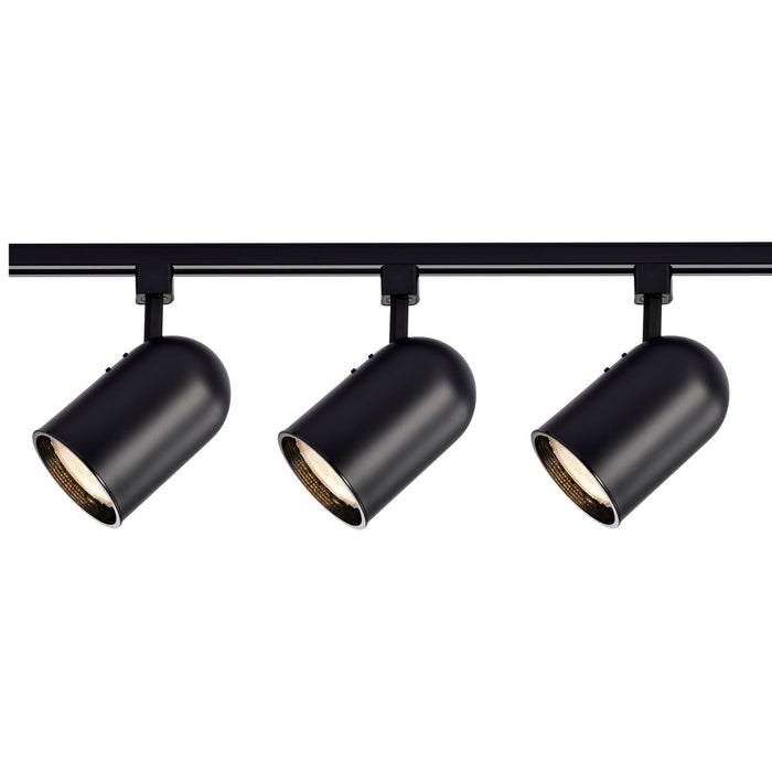 Nuvo Lighting TK323 Three Light Track Kit, Black