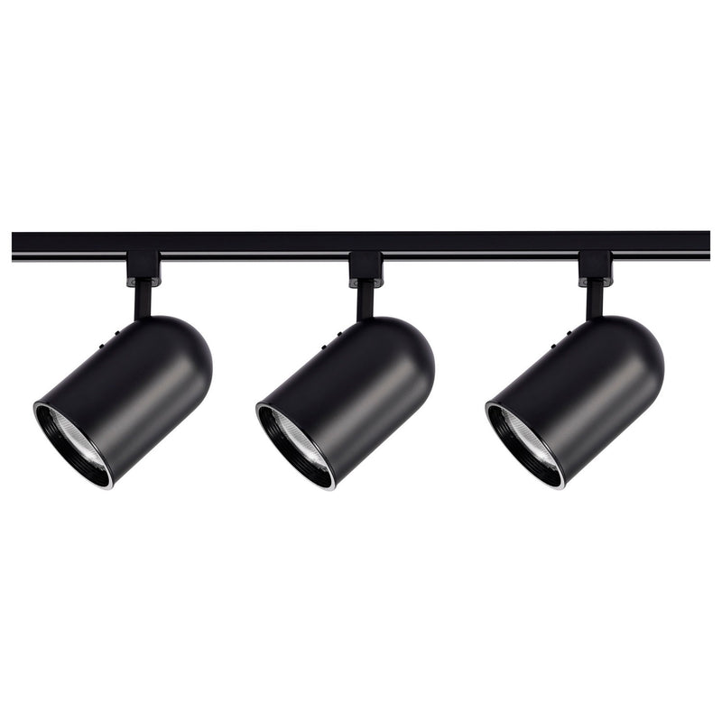 Nuvo Lighting TK323 Three Light Track Kit, Black
