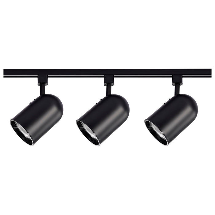 Nuvo Lighting TK323 Three Light Track Kit, Black