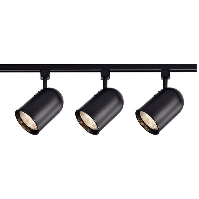 Nuvo Lighting TK323 Three Light Track Kit, Black