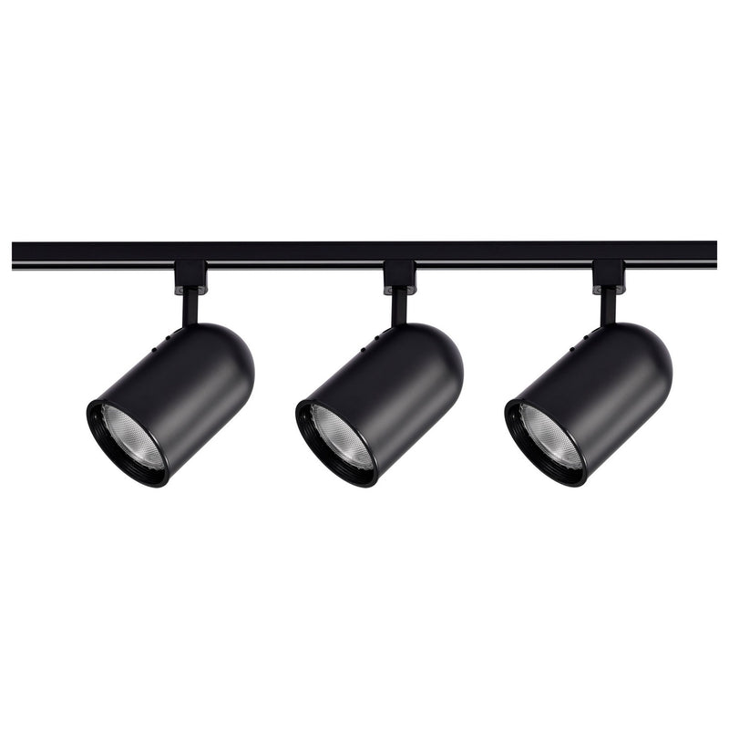 Nuvo Lighting TK323 Three Light Track Kit, Black