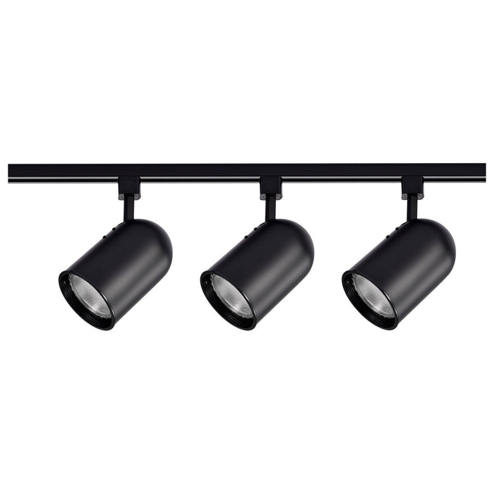 Nuvo Lighting TK323 Three Light Track Kit, Black