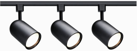 Nuvo Lighting TK323 Three Light Track Kit, Black