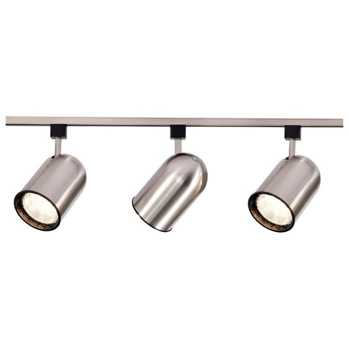 Nuvo Lighting TK342 Three Light Track Kit, Brushed Nickel