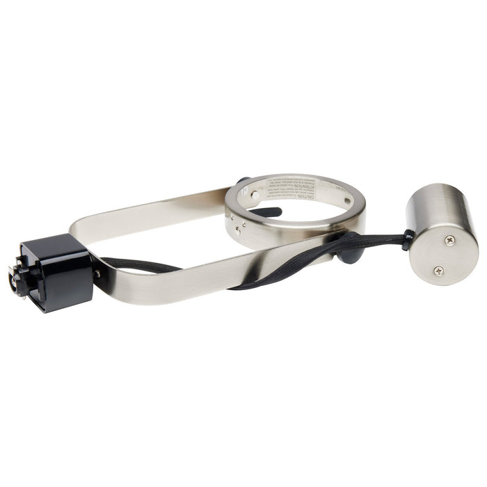 Nuvo Lighting TK343 Three Light Track Kit, Brushed Nickel