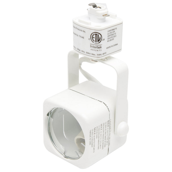 Nuvo Lighting TK345 Three Light Track Kit, White