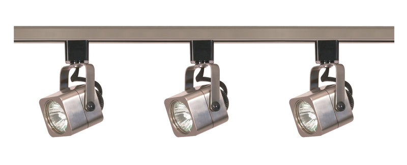 Nuvo Lighting TK347 Three Light Track Kit, Brushed Nickel