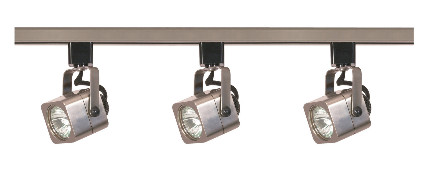 Nuvo Lighting TK347 Three Light Track Kit, Brushed Nickel