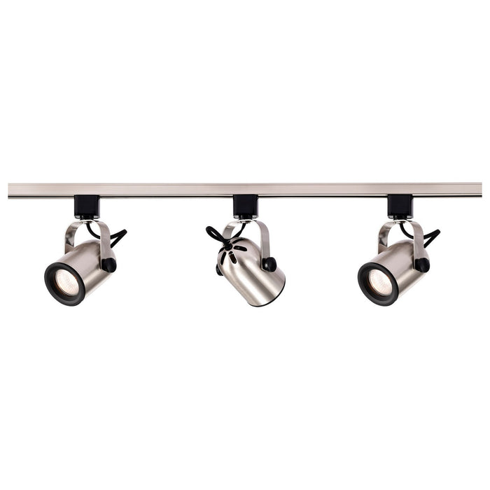 Nuvo Lighting TK354 Three Light Track Kit, Brushed Nickel