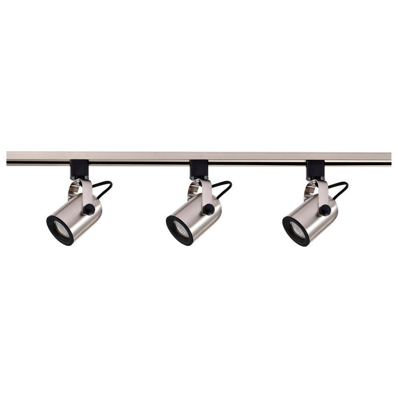 Nuvo Lighting TK354 Three Light Track Kit, Brushed Nickel