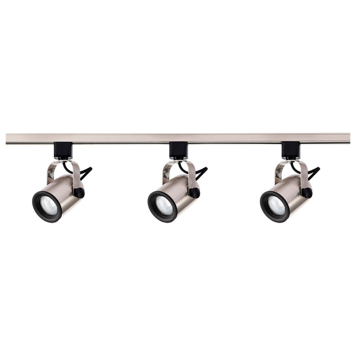 Nuvo Lighting TK354 Three Light Track Kit, Brushed Nickel