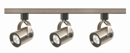 Nuvo Lighting TK354 Three Light Track Kit, Brushed Nickel