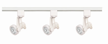 Nuvo Lighting TK355 Three Light Track Kit, White