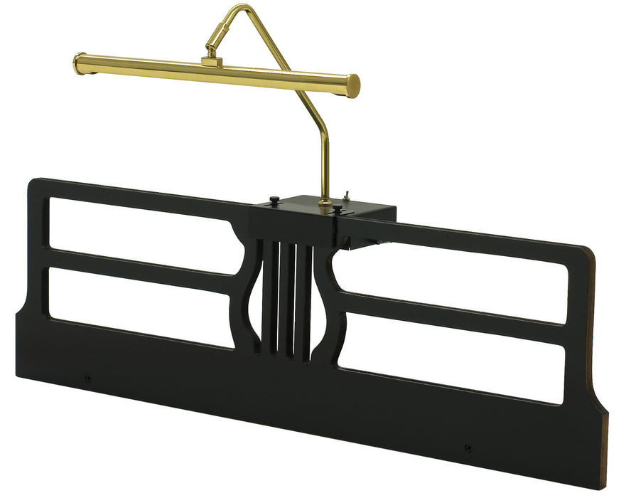 House of Troy CBLED12-61 LED Piano Lamp, Polished Brass