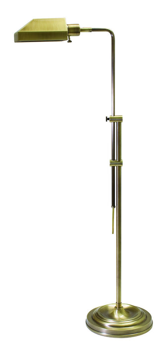 House of Troy CH825-AB One Light Floor Lamp, Antique Brass