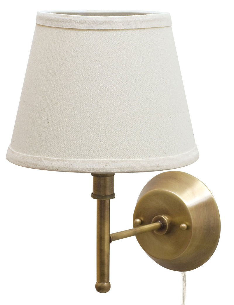 House of Troy GR901-AB One Light Wall Sconce, Antique Brass
