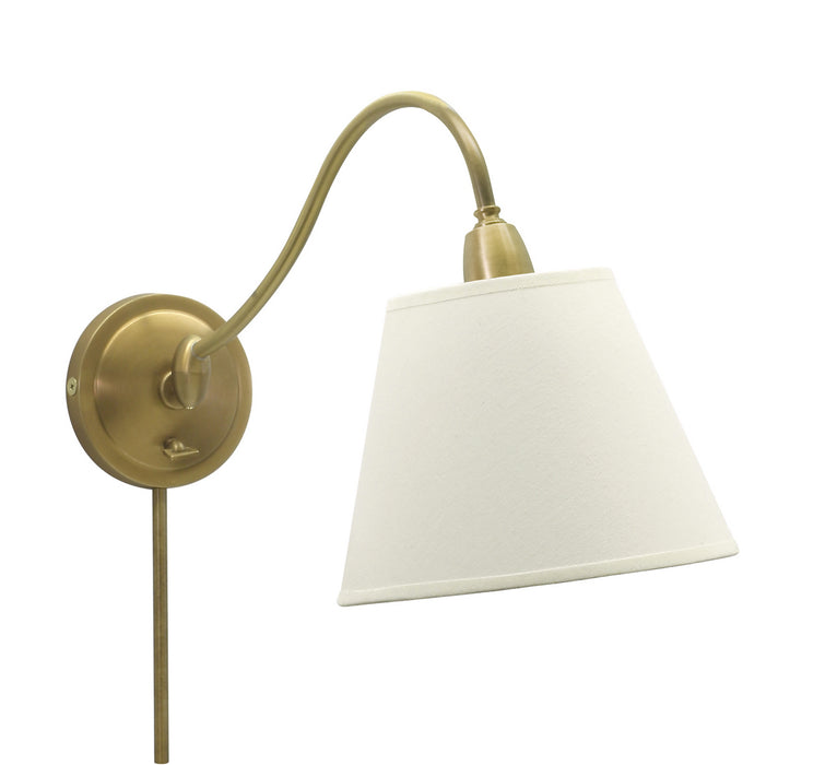 House of Troy HP725-WB-WL One Light Wall Sconce, Weathered Brass