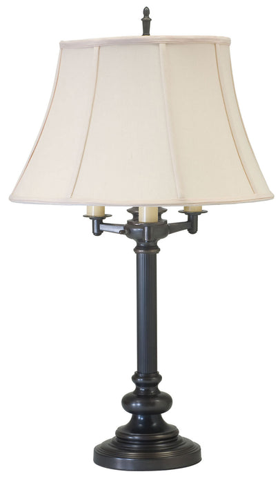 House of Troy N650-OB Four Light Table Lamp, Oil Rubbed Bronze