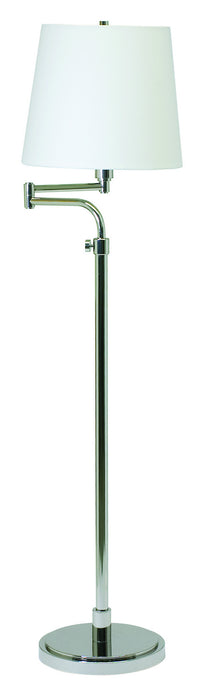 House of Troy TH700-PN One Light Floor Lamp, Polished Nickel