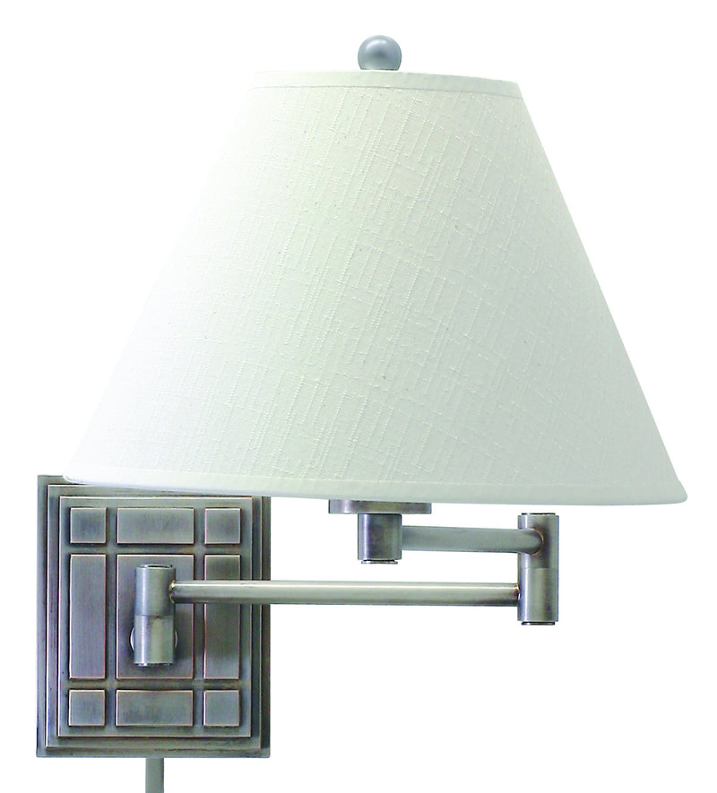 House of Troy WS750-AS One Light Wall Sconce, Antique Silver
