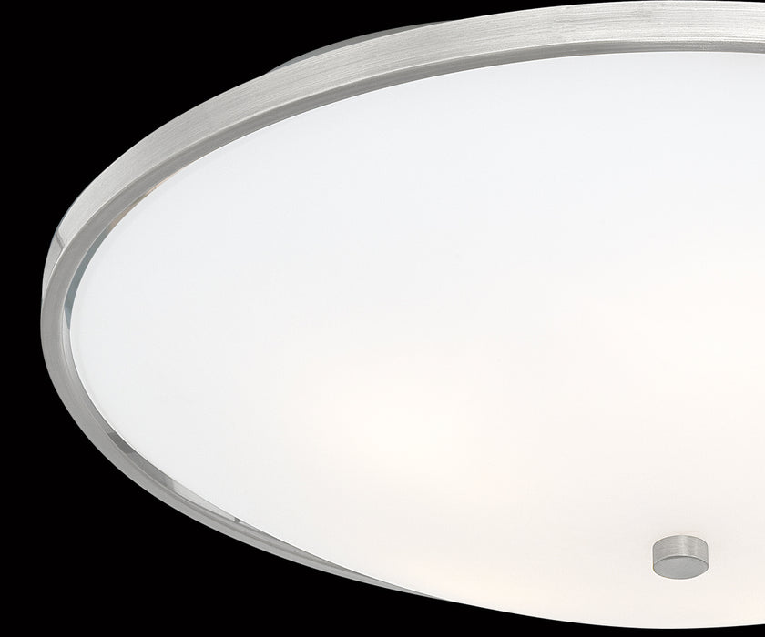 Eurofase 20371-029 Five Light Flushmount, Satin Nickel